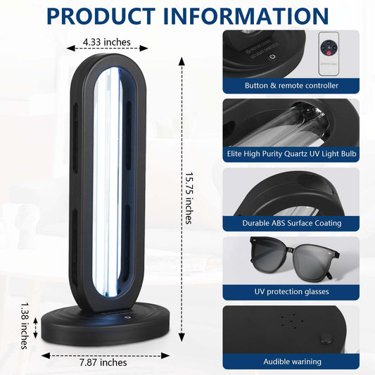 Désinfectant UV Firstuvc Global avec avertissement sonore