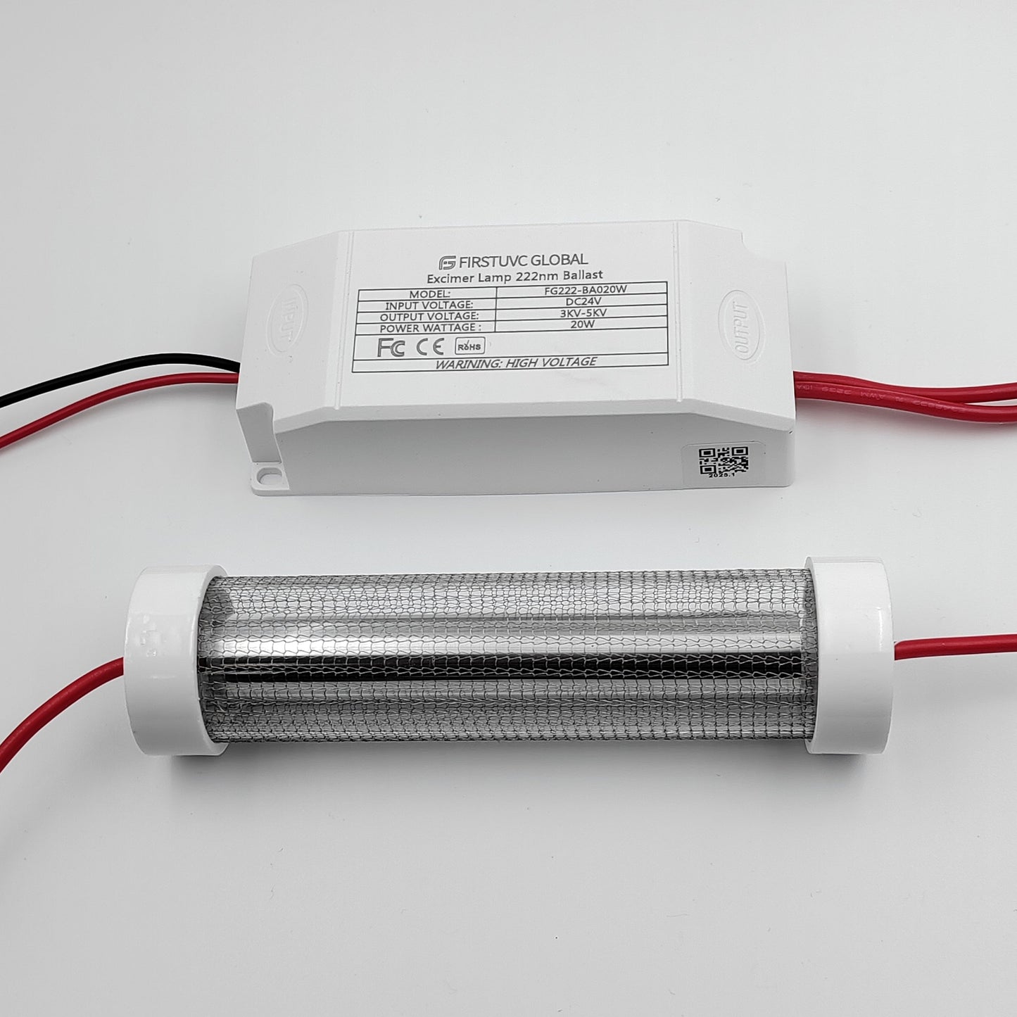 New Version!!! - Far-Uvc 222nm Excimer Lamp (20W)