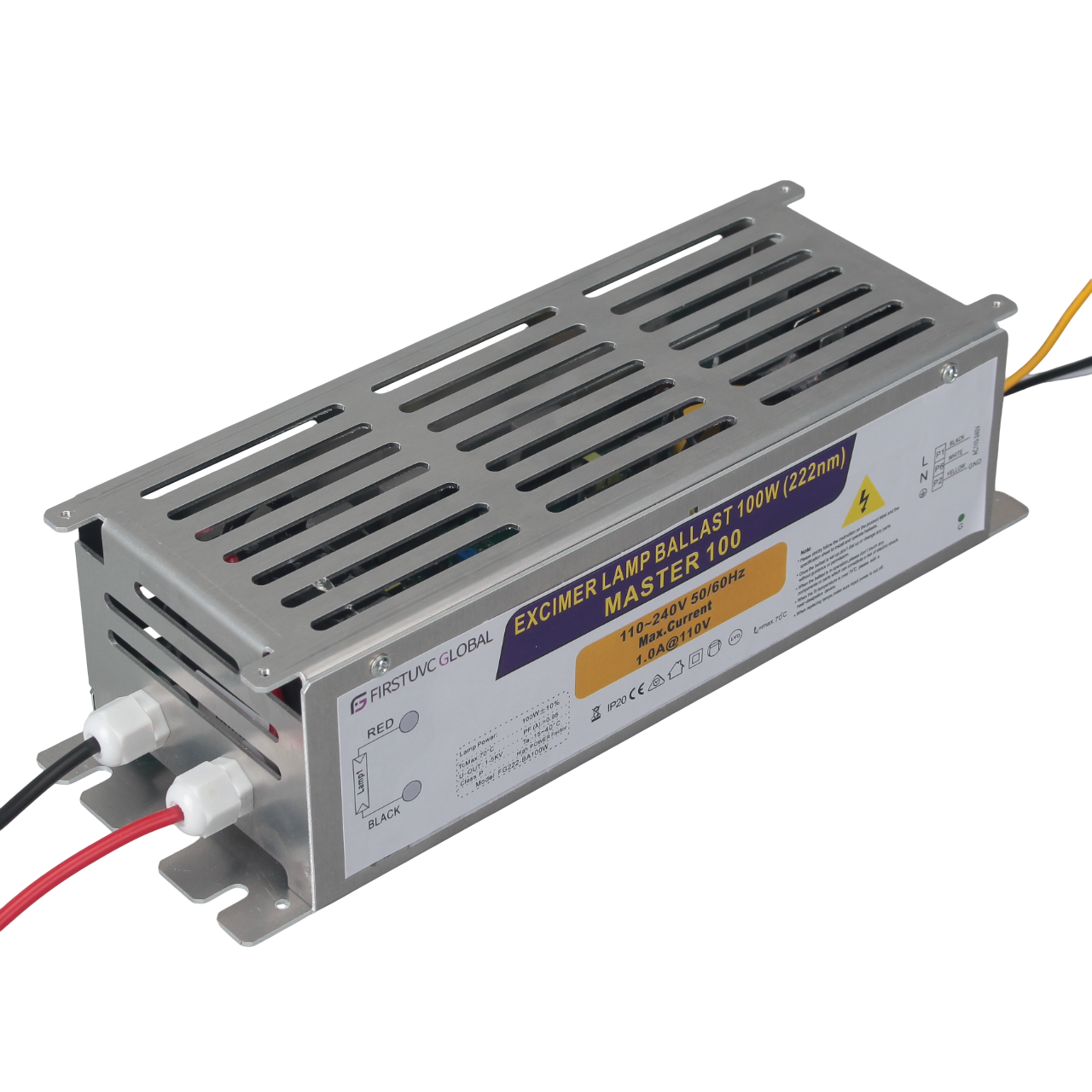 Neue Version!!! - 222 nm Excimerlampe (15–20 W)