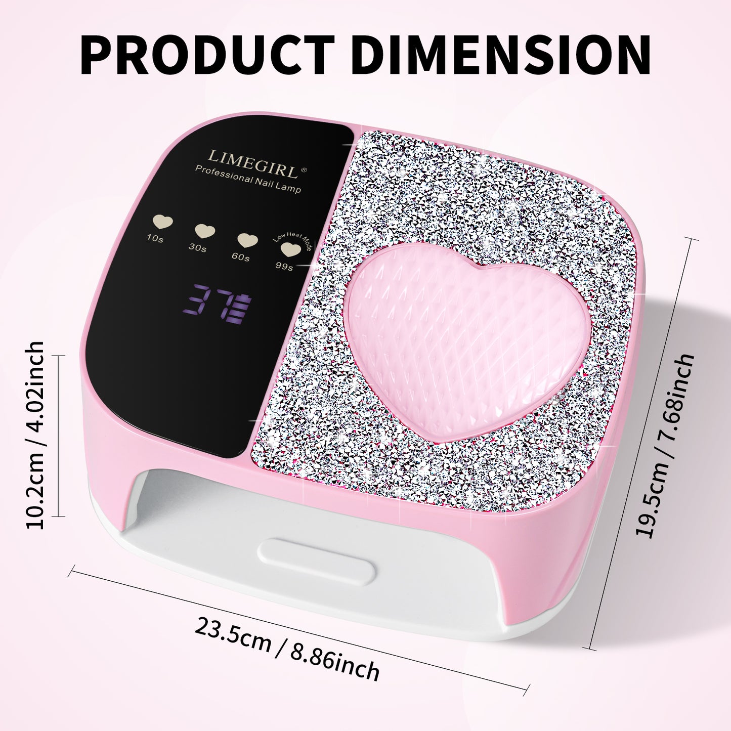 UV LED Cordless Rechargeable Nail Art Cure Machine