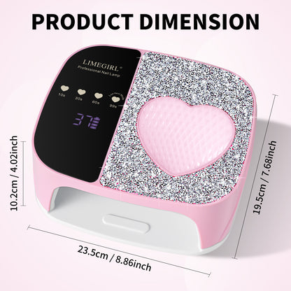 UV LED Cordless Rechargeable Nail Art Cure Machine