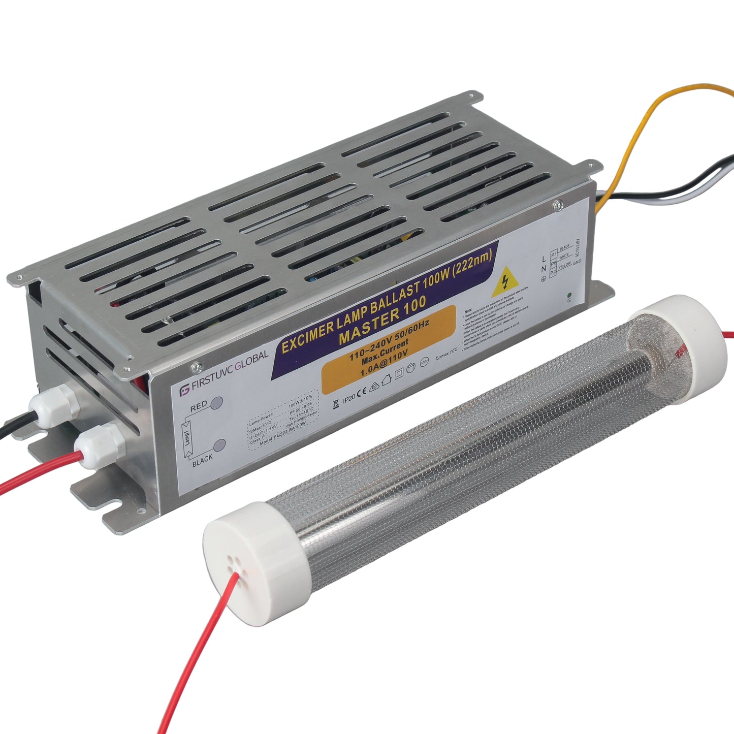 Neue Version!!! - 222 nm Excimerlampe (15–20 W)