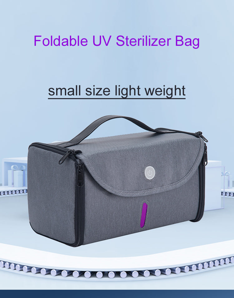 Folding UVC sterilization bag